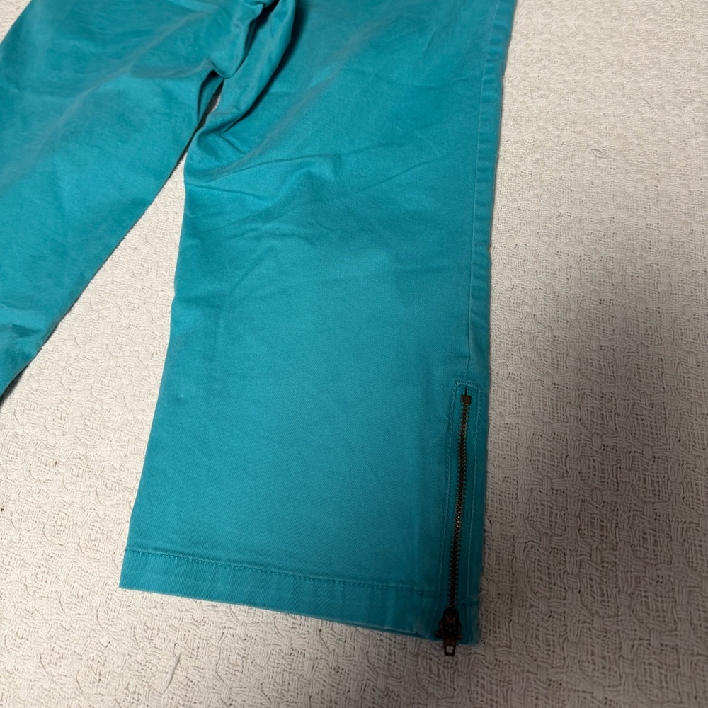 Sonoma‎ Teal Capris - Picture 4 of 6